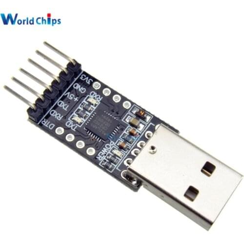 CP2102 USB 2.0 to TTL UART Module 6Pin Serial Converter STC Replace FT232 Adapter Module 3.3V/5V Power for Arduino High Quality