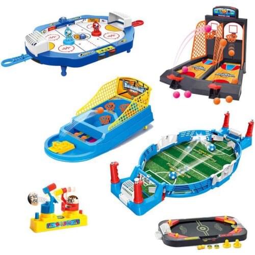 Basketball Shooting Game Tabletop Soccer Footbal Game Machine Desktop Table Stress Reliever Set Creative Gift Two-Player Game