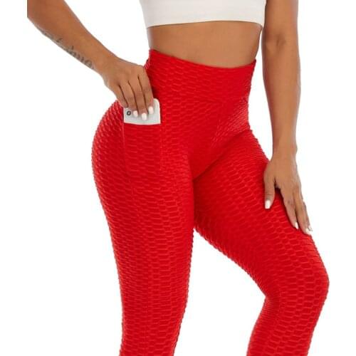 New Anti-Cellulite Pocket Leggings Women Workout High Waist Push Up Legging Running Fitness Gym Jeggings Pants Women Clothing