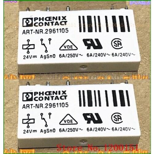 Relay dip-5 No.2961105 CONTACT 5 24V 6A