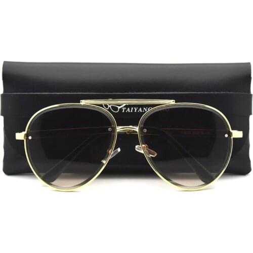 Vintage Aviation Pilot Sunglasses For Women Fashion Brand Designer Retro Gradient Sun Glasses Men UV400 Shades zonnebril mannen