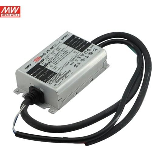 MEAN WELL XLG-25-AB 25W Constant Power mode Dimming LED Driver 700mA LED Power Supply Adjustable IP67