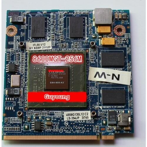8600M GT 8600MGT DDR2 256MB VGA Graphics Video card for Compal FL90 FL91 FL92 IFL90 K41A K42A E42A E41A