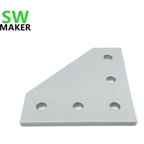1pcs 5 POINT 90 DEGREE CONNECTOR PLATE 3D PRINTER