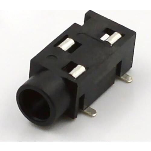 10pcs Headset Connector Headphone Jack Patch SMT 3.5mm Jack PJ-320B Audio Socket Adapter 3.5 Plug