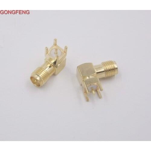 100pcs GONGFENG NEW HOT Connector screw nail SMA-KWE Male SMA RF Antenna Connector Seat Hook Special Free shipping to Russia
