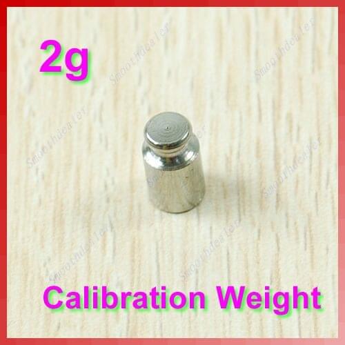 2 g Gram Calibration Weight Precision Jewelry Scale Digital Pocket Balance Test