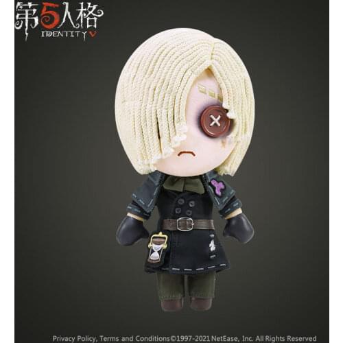 Anime Game Identity V Original Survivor Grave Keeper Cosplay Plush Doll Toys Andrew Kreiss Change Suit Dress Up Clothing Gifts