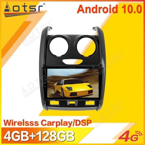 Android Car Multimedia Stereo Player For Reanult Duster 2015 2016-2020 Tape Radio Recorder Auto GPS Navi Head Unit No 2Din 2 Din