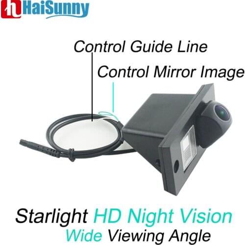 HD Vehicle Backup Rear View Camera For HYUNDAI H1 GRAND STAREX Fisheye Lens Control Parking Line Mirror Image Car Reverse