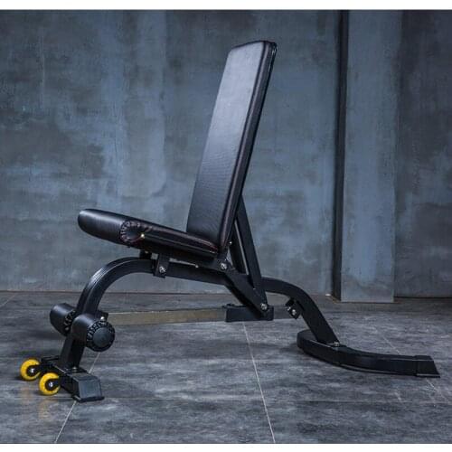 MIYAUP Adjustable Sit Up Bench Odd Dumbbell Bench Steel Fitness Gym Workout Bench Exercise Training