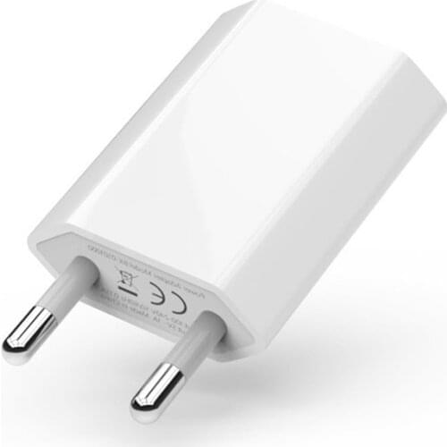 EU Pug USB AC Travel Wall Charging Charger Power Adapter For iPhone x 8 7 6 Plus 5 5S 4 4S 3GS 4G