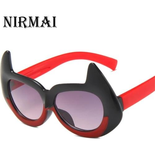 New Kids Sunglasses Girls Brand Cat Eye Children Classes Boys UV400 Lens Baby Sun Glasses Cute Eyewear Shades Driver Goggles