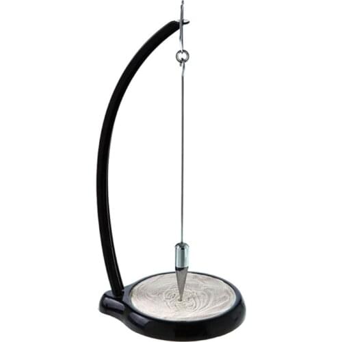 Creative Sand Pendulum Sand Painting Pendulum Gravity Sand Pendulum Stand Desktop Home Decor Ornaments