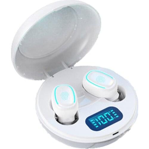 TWS Bluetooth Earphone V5.0 9D Stereo Wireless Headphones Sport Waterproof Earphones Mini True Wireless Earbuds Headset