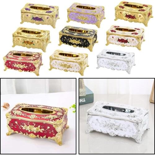 Gorgeous Tissue Box Cover Paper Napkin Holder Case Home Room Hotel Car Decor