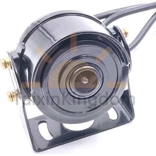 12 ~ 24 V wide voltage side mounted waterproof vehicle camera NTSC / PAL starlight night vision monitoring probe