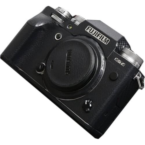 Anti-Scratch Leather Texture Protective Film Sticker For Fujifilm fuji X-T4 XT4 camera protector Carbon Fiber Decoration skin