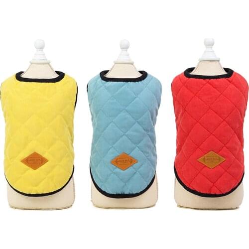 Winter Warm Dog Coat Jacket Pet Dog Clothes for Dogs Pets Clothing French Bulldog Clothes Puppy Pet Clothing for Dog Vest Jacket