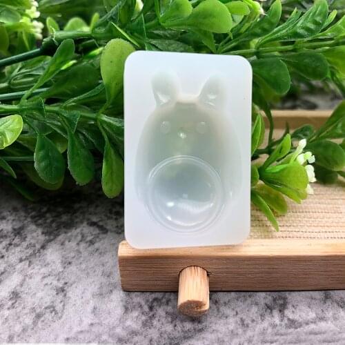 1pcs Transparent Silicone Mold Saturn Celestial Body Totoro Silicone Pendant Resin Mold Handmade For DIY Jewelry Making Tool