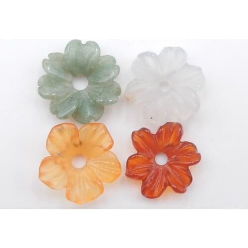 4Pcs Natural Agate Gemstones Beads For Jewelry Making DIY Charms Bracelets Earring Pendant 11/12x3/4mm,2.1g