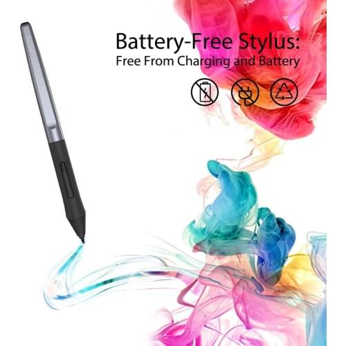 8192 Levels Pressure PW100 Battery-Free Pen Stylus for Huion H640P H950P H1060P H1161 HC16 GC610