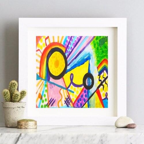 Music Abstract Kandinsky Canvas Art Print Painting Poster Wall Pictures For Living Room Home Decorative Bedroom Decor No Frame