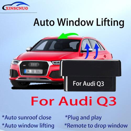 New Car OBD Controller For Audi Q3 Automatic Lift Closer Window Device Remote Control Close Open Pause Windows plug and play