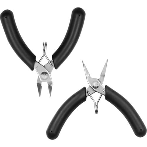 Diagonal Plier Mini Bolt Cutter Small Soft Electronic Cutting Plier Wire Insulator Rubber Handle Hand Cutting Plier