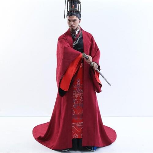 Ancient emperor minister military division prime minister Warring States Three Kingdom official Han performance Costume cotton