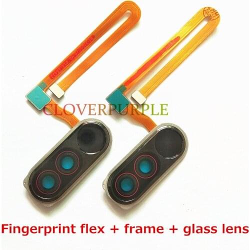 1pcs Home Button Fingerprint Menu Return Key Recognition Sensor Flex Cable For Xiaomi Pocophone F1
