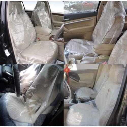 Disposable Three-piece Suit Steering Wheel Gear Lever Seat Universal Decoration Vehicle Ornament Car Repair 2020 New Arrivals