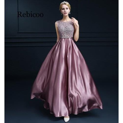 New arrival red blue pink purple floor length lady girl women princess bridesmaid banquet party ball dress gown