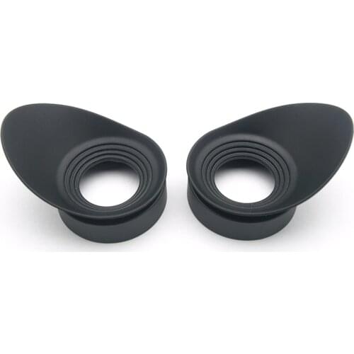 One Pair Binoculars Rubber Eye Cups Eye Guards Caps Inner Diameter 40 mm for Microscope Eyepiece Telescopes Eyecups