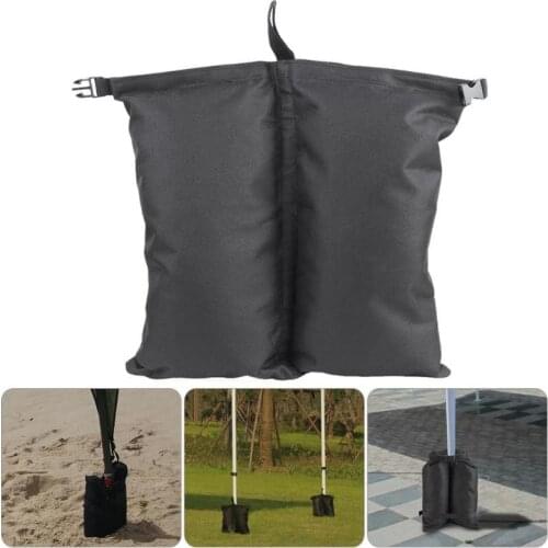 Outdoor Camping Canopy Weight Sand Bags Windproof Shelter 2Pc Practical Durable Sanbags Tent Accessories Fix Sandbag Tent Leg