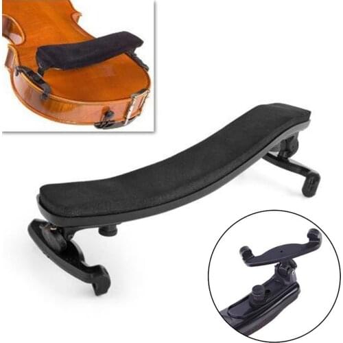 Violin Shoulder Rest with Foam Pad Fits for 1/4 1/16 Size Violin, Easy to Install