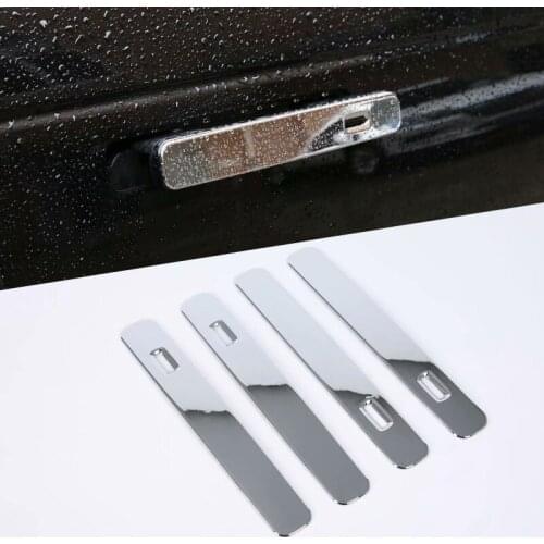 Carbon Fiber For Land Rover Range Rover VELAR 2017 2018 ABS Chrome Exterior Door Handle Trims Car Accessories