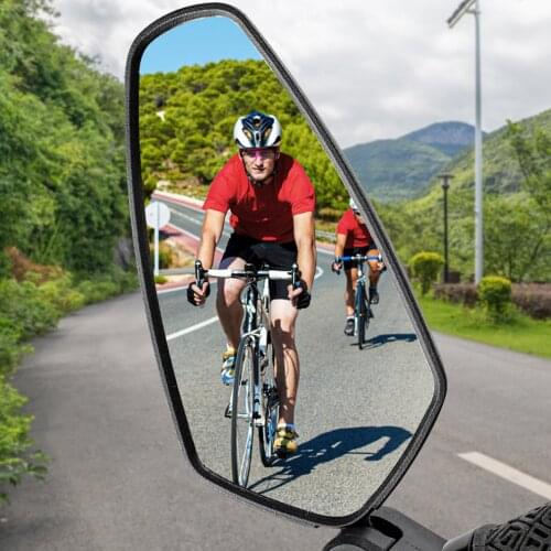 Bicycle Rear View Mirror Bike Cycling Clear Wide Range Back Sight Rearview Reflector Adjustable Handlebar Left Right Mirrors