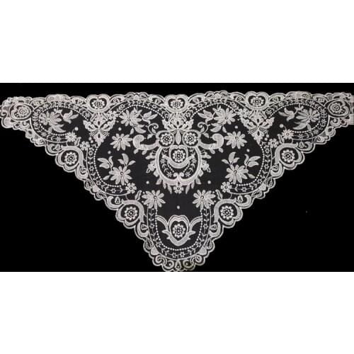 Women Fashion Lace Mantilla for Church Catholic Veil Spanish Lace Mantilla