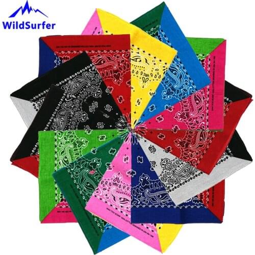 WildSurfer Patchwork Bandana Men Bicycle Head Wrap Scarf Women Cotton Wristband Snood Balaclava Fishing Mask B-Boy Scarves FJ08