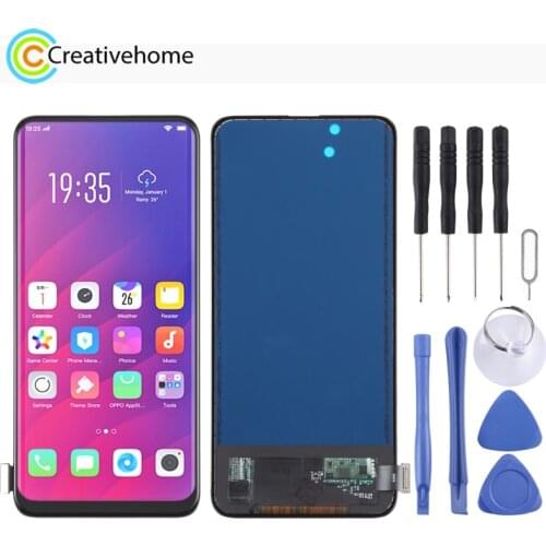 TFT Material LCD Screen and Digitizer Full Assembly for OPPO Find X