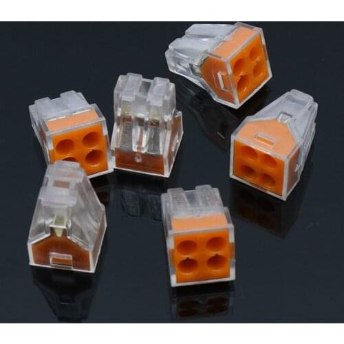 10 pcs PCT-104 Building wiring terminal connector / wire connector 1-2.5mm2