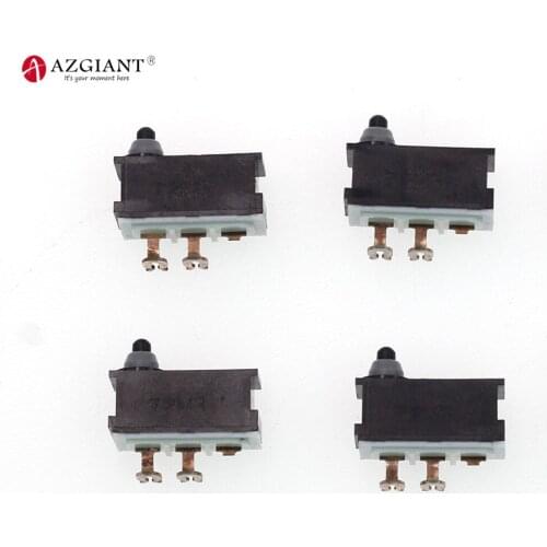 4PCS Sealed Waterproof Dust Button Travel Limit Micro Switch D2HW Car Door Lock Auto Parts