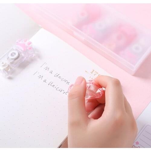 6pcs Cute Claw Correction Correcting Tape Stationery Corrector School Office Supplies Student Kids Gifts M17F
