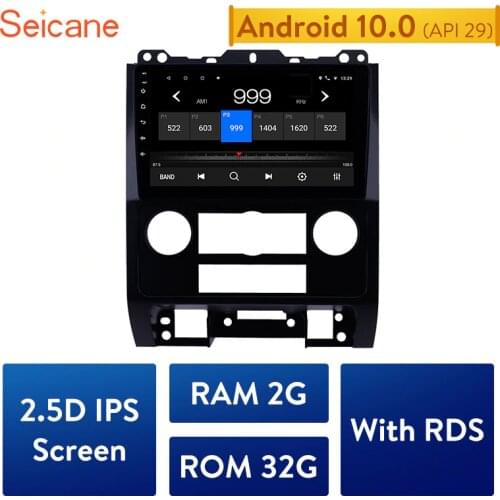 Seicane Android 10.0 RAM 2GB ROM 32GB 2.5D IPS Car Radio Stereo for Ford Escape 2007 2008 2009-2011 2012 GPS Navi Unit Player
