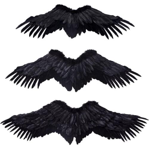 White Feather Angel Wing Children Adults Cosplay Performance Props Halloween Party Favor