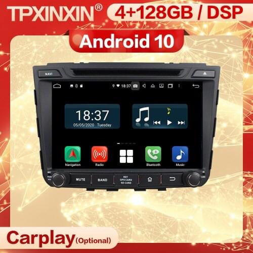 Wireless Carplay 2 Din Car Android Stereo Receiver For HYUNDAI IX25 2014 2015 Video Radio Audio Recorder Head Unit Player Screen