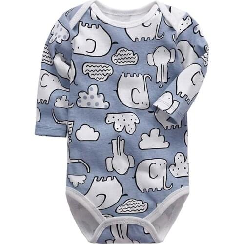 Baby Boy Girl long Sleeve bodysuit unisex Newborn body clothes Spring Autumn costume infant Bodysuits set kids letter Clothing