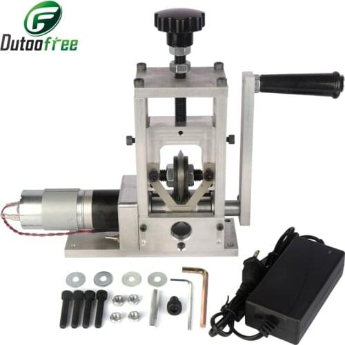 Household Manual Wire Drawing Automatic Waste Wire and Cable Waste Copper Wire Small Electric Peeling Machine