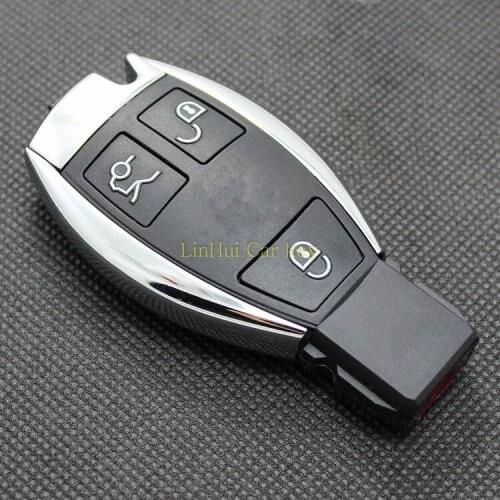 PINECONE for MERCEDS BENZ E Class Smart Key Case 3 Buttons Remote Blank Key Shell 1 PC